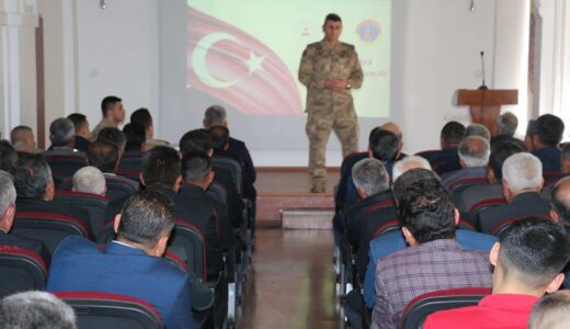 Jandarma, Eğitim ve Bilgilendirmelerine devam ediyor.