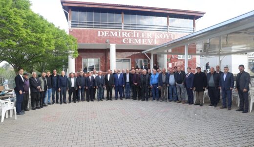 BAŞKAN AKPINAR 87. MAHALLE TOPLANTISI’NI DEMİRCİLER MAHALLESİ’NDE GERÇEKLEŞTİRDİ.