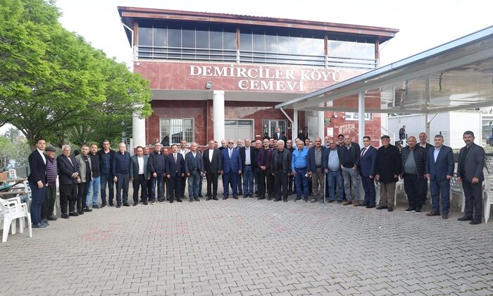 BAŞKAN AKPINAR 87. MAHALLE TOPLANTISI’NI DEMİRCİLER MAHALLESİ’NDE GERÇEKLEŞTİRDİ.