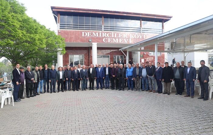 BAŞKAN AKPINAR 87. MAHALLE TOPLANTISI’NI DEMİRCİLER MAHALLESİ’NDE GERÇEKLEŞTİRDİ.