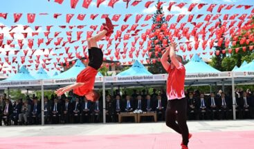 KSÜ Rektörü Okumuş, 19 Mayıs Programına Katıldı.