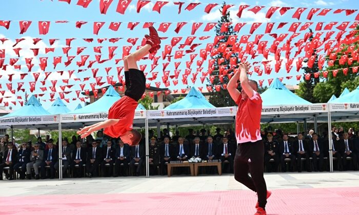 KSÜ Rektörü Okumuş, 19 Mayıs Programına Katıldı.