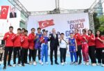 Atatürk’ü Anma, Gençlik ve Spor Bayramı, Milli İrade Meydanı’nda Coşkuyla Kutlandı.