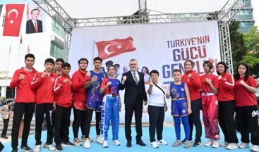 Atatürk’ü Anma, Gençlik ve Spor Bayramı, Milli İrade Meydanı’nda Coşkuyla Kutlandı.