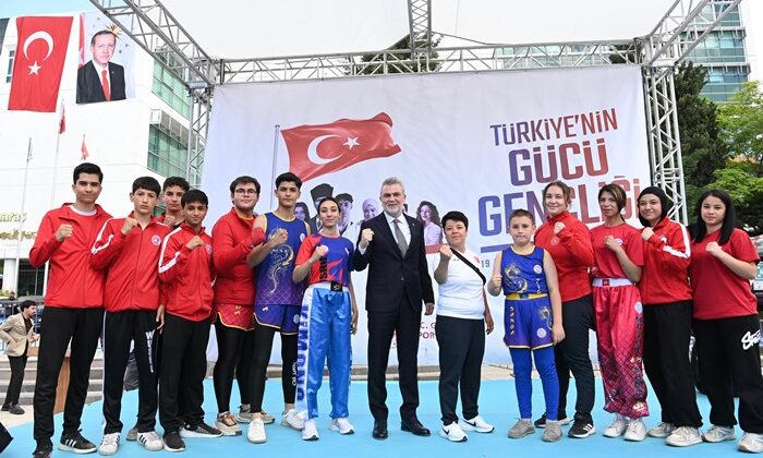 Atatürk’ü Anma, Gençlik ve Spor Bayramı, Milli İrade Meydanı’nda Coşkuyla Kutlandı.