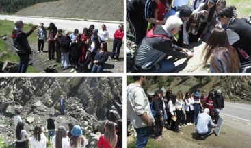 KSÜ Coğrafya Bölümü’nden Uygulamalı Arazi Çalışması.