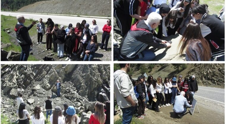 KSÜ Coğrafya Bölümü’nden Uygulamalı Arazi Çalışması.
