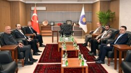 Tarım ve Orman Bakan Yardımcısı Abdulkadir Polat’tan Rektör Okumuş’a Hayırlı Olsun Ziyareti.