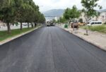 Büyükşehir, Ahır Dağı Caddesi’nde Asfalt Serimine Başladı.