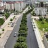 Büyükşehir, Ahır Dağı Caddesi’nde Asfalt Mesaisini Sürdürüyor.
