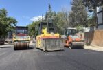 Büyükşehir, Cahit Zarifoğlu Caddesi’nde Asfalt Serimine Başladı.