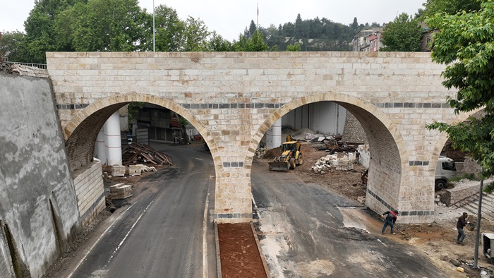 Tarihi Kanlıdere Köprüsü’nün Restorasyonu Tamamlanıyor.
