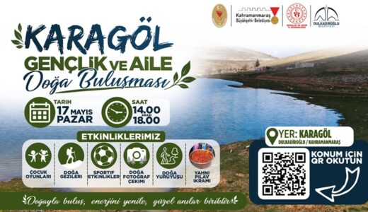 Gençlik Bayramı Karagöl’de Doğayla Kutlanacak; Tüm Vatandaşlar Davetli.