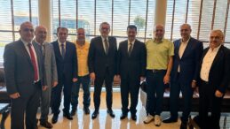 Akdeniz Kahramanmaraş Dernekler Federasyonundan Mahir Ünal’a karşılama!