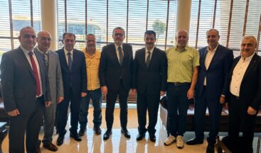 Akdeniz Kahramanmaraş Dernekler Federasyonundan Mahir Ünal’a karşılama!