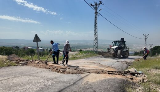DULKADİROĞLU BELEDİYESİ’NDEN GÖLLÜ MAHALLESİ’NDE ASFALT ÇALIŞMASI.