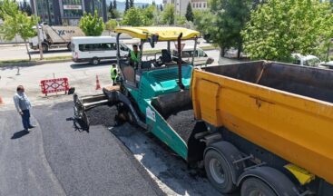 Dulkadiroğlu’nda Sokak Sokak Cadde Cadde Asfalt Çalışması Başladı.