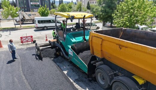 Dulkadiroğlu’nda Sokak Sokak Cadde Cadde Asfalt Çalışması Başladı.