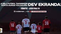 A Milli Futbol Takımı’nın Dünya Kupası Yolculuğu Dev Ekranda.