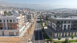 Büyükşehir’den Azerbaycan Mahallesi’nde Asfalt Çalışması.