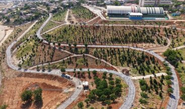 Büyükşehir’in ‘Yeşil Dönüşüm’ Hamlesi Karbon Yutak Alanı’nda Çalışmalar Sürüyor.