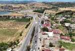 Kılavuzlu Mevkiinde Geçici Trafik Düzenlemesine Gidildi.