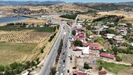 Kılavuzlu Mevkiinde Geçici Trafik Düzenlemesine Gidildi.