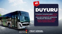 Büyükşehir’den LGS Günü Öğrenci ve Velilere Tam Destek.