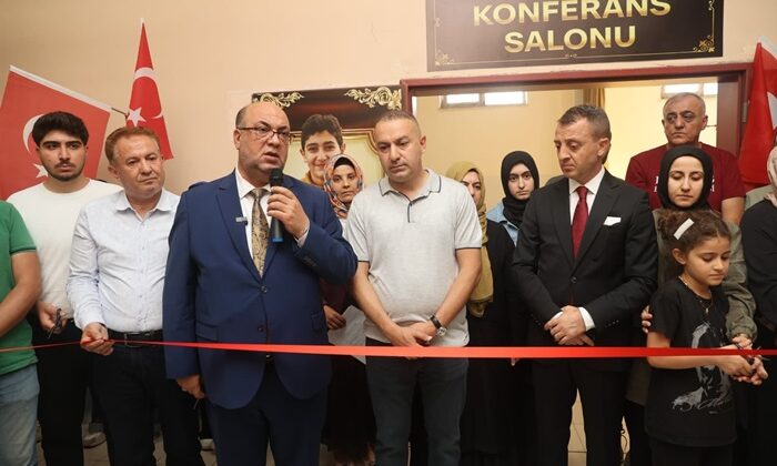ŞEHİDİN İSMİ KONFERANS SALONUNDA YAŞATILACAK!