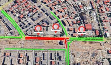 Sürücülerin Dikkatine; Azerbaycan Bulvarı’nda Geçici Trafik Düzenlemesi!.