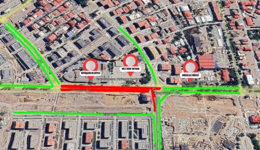 Sürücülerin Dikkatine; Azerbaycan Bulvarı’nda Geçici Trafik Düzenlemesi!.