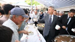 KSÜ Rektörü Okumuş, Geleneksel Aşure İkramı Programına Katıldı.
