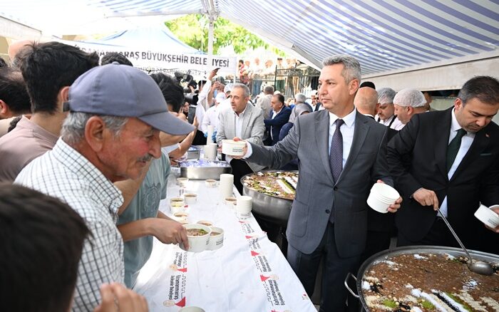 KSÜ Rektörü Okumuş, Geleneksel Aşure İkramı Programına Katıldı.