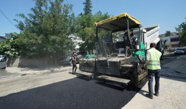 Büyükşehir Bu Hafta 22 Farklı Noktada Asfalt Mesaisinde.