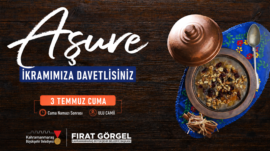 Büyükşehir’den Geleneksel Aşure İkramına Davet.