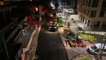 Büyükşehir, Şeyh Adil Caddesi’ni Baştan Sona Yenileniyor.