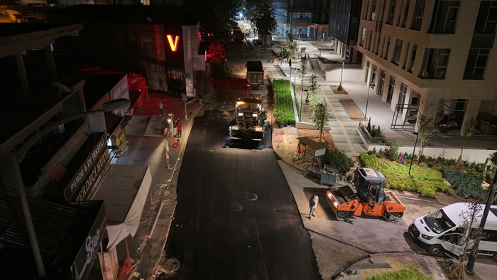 Büyükşehir, Şeyh Adil Caddesi’ni Baştan Sona Yenileniyor.