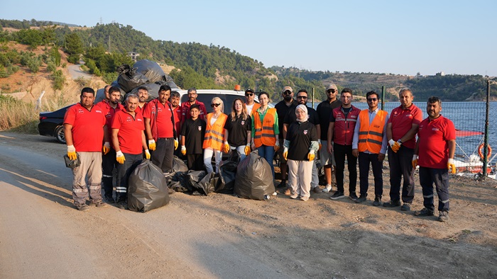 Büyükşehir’den Kılavuzlu Barajı Çevresinde Temizlik Seferberliği.