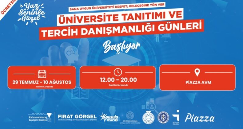 Üniversite Tercihinde Gençlere Büyükşehir’den Rehberlik Desteği.