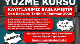 Onikişubat Belediyesi’nin ücretsiz Yaz Yüzme Kursları’na kayıtlar devam ediyor.