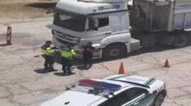 Drone destekli havadan trafik denetimi gerçekleştirildi.