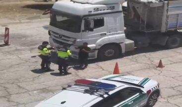 Drone destekli havadan trafik denetimi gerçekleştirildi.