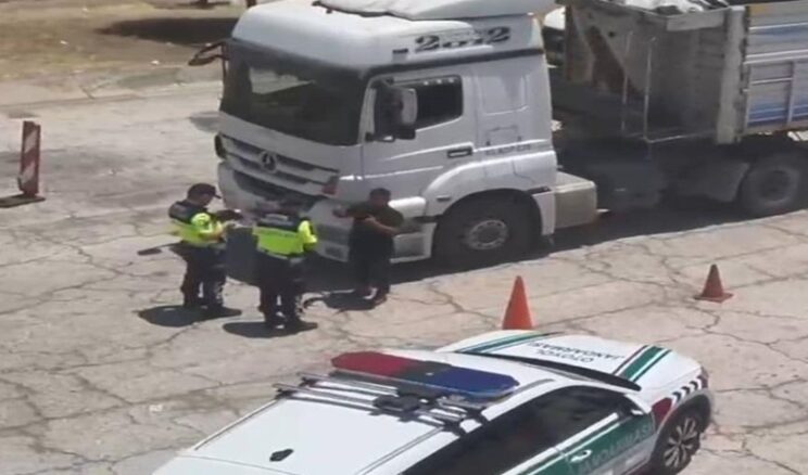 Drone destekli havadan trafik denetimi gerçekleştirildi.