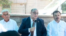 BAŞKAN AKPINAR 98. MAHALLE TOPLANTISINI ŞEYH ŞAMİL MAHALLESİNDE GERÇEKLEŞTİRDİ.