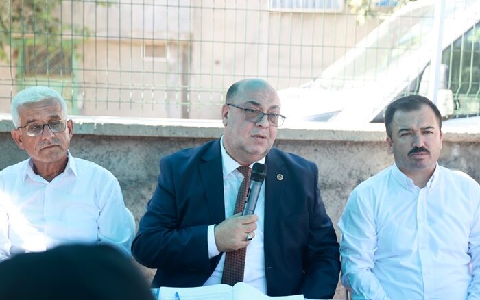BAŞKAN AKPINAR 98. MAHALLE TOPLANTISINI ŞEYH ŞAMİL MAHALLESİNDE GERÇEKLEŞTİRDİ.