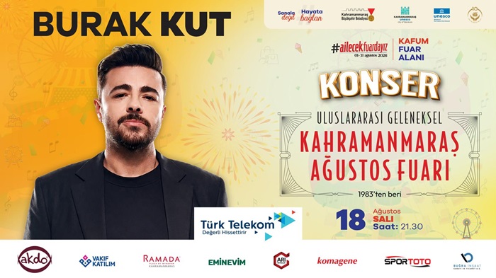 Ağustos Fuarı, Salı Günü Burak Kut Konseriyle Devam Edecek.