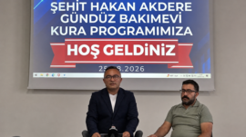 45 farklı mahalleden başvuru alan Gündüz Bakımevi’nde yeni dönemin kuraları çekildi.