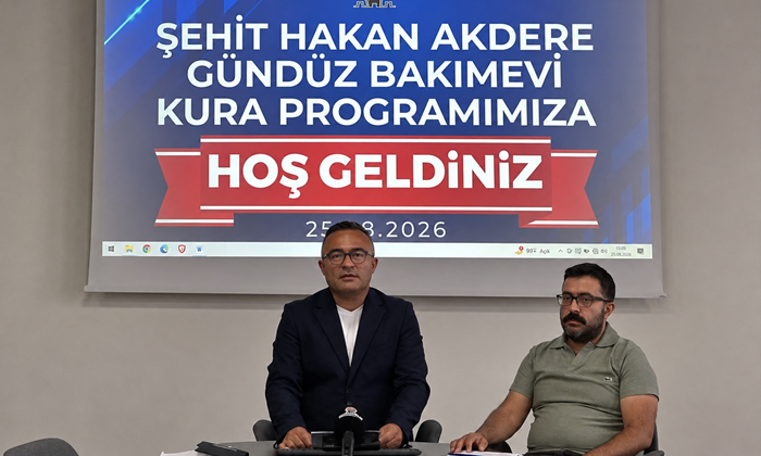 45 farklı mahalleden başvuru alan Gündüz Bakımevi’nde yeni dönemin kuraları çekildi.