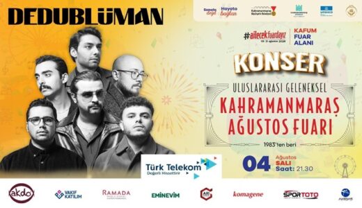 Dedublüman KAFUM’da Müzik Ziyafeti Yaşatacak.