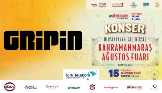 Fuarda Gripin Gecesi; Rock Müziğinin Güçlü Grubu Sahne Alacak.